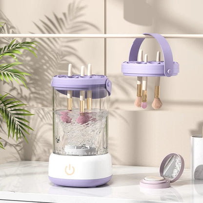 Electric Makeup Brush Washer & Dryer – Fast Drying Brush Cleaner