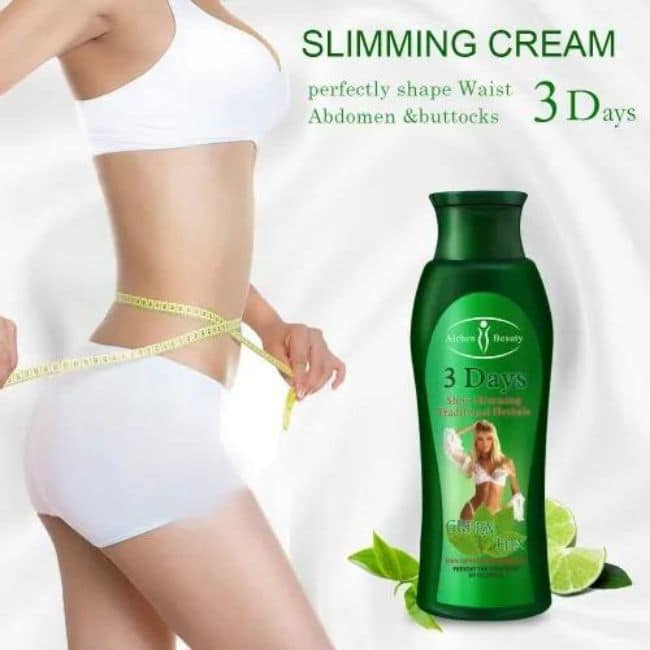 3 days Slimming Cream for Weight Loss and Cellulite