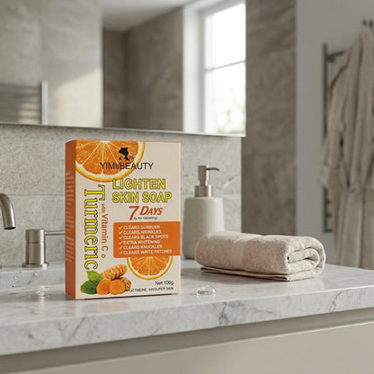 Combo Niacinamide And Vitamic C Dark Spot Serum + Tumeric soap