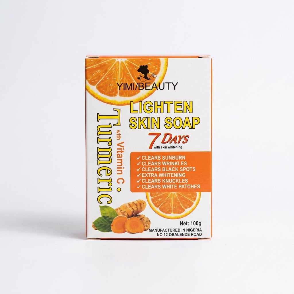 Combo Niacinamide And Vitamic C Dark Spot Serum + Tumeric soap