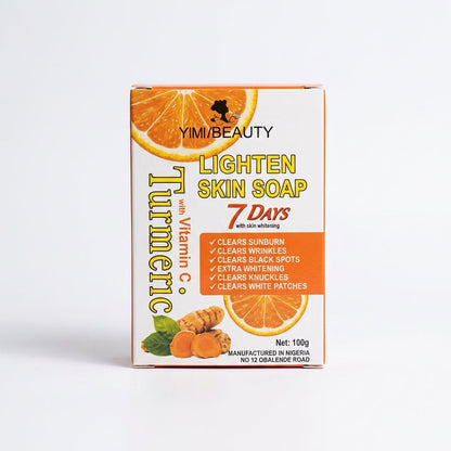 Combo Niacinamide And Vitamic C Dark Spot Serum + Tumeric soap